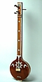 Tambura, Gourd, wood, bone, ivory, steel, Indian